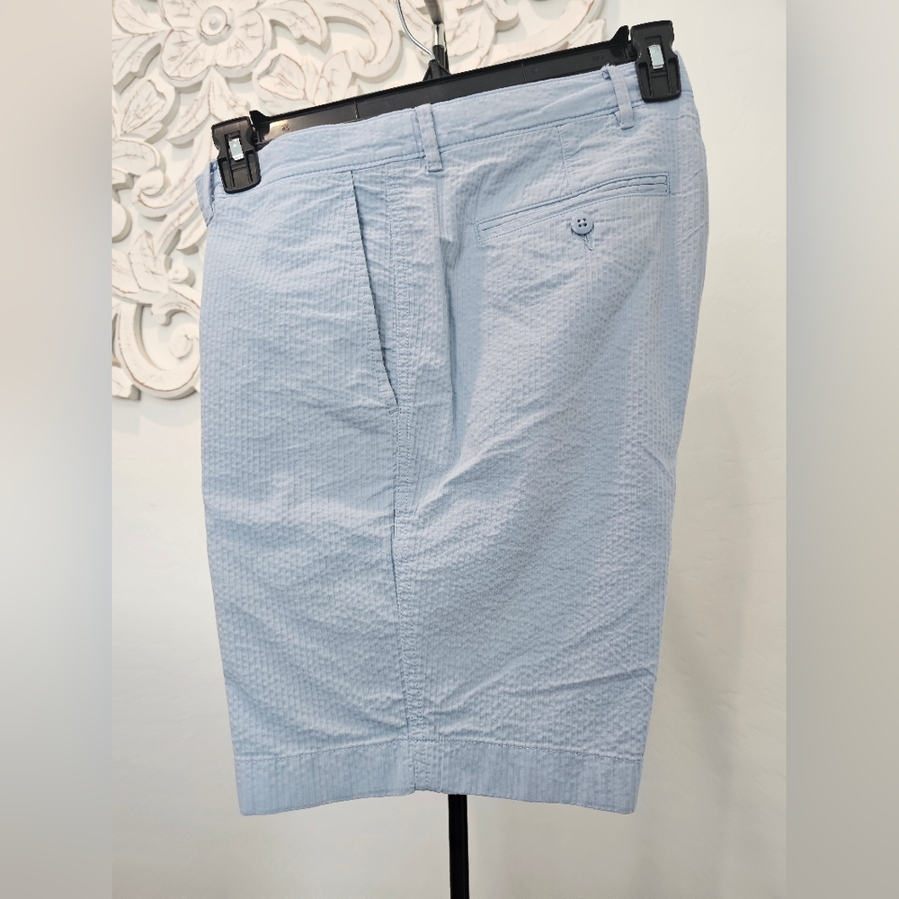 Daniel Cremieux Sky Blue Men's Textured Shorts Golf/Casual Sz 34"×8" NWT - Picture 2 of 6